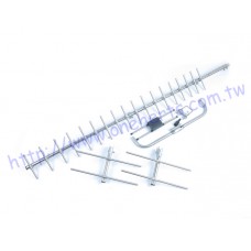 YT-2004S 2004S不銹鋼數位天線 不銹鋼數位天線 2004S  YT-2004S UHF 全新強力接收導波20節反射波4節共24節 不鏽鋼 白鐵